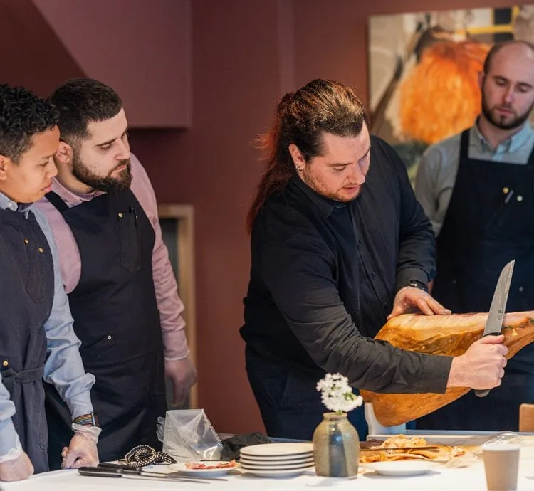 2023 - Quod Restaurant & Bar - Oxford - Jamon Masterclass Red Room Private Venue Collective Ivan