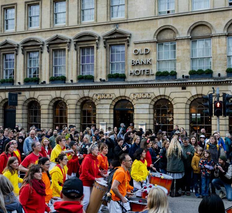 A7R01937 - 2023 - High Street - Oxford - High Res - May Morning Celebration Old Bank Hotel - Web Feature