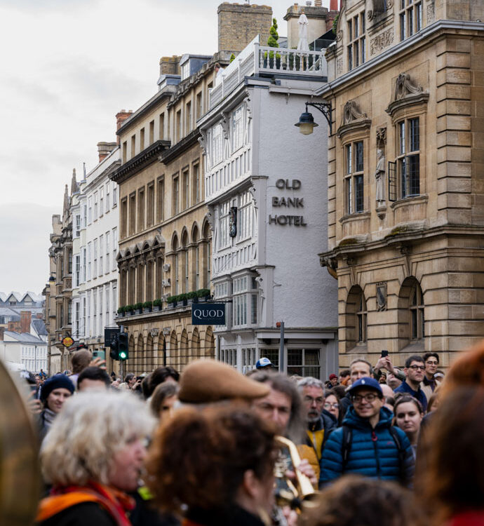 A7R02135 - 2023 - High Street - Oxford - High Res - May Morning Celebration Old Bank Hotel - Web Feature